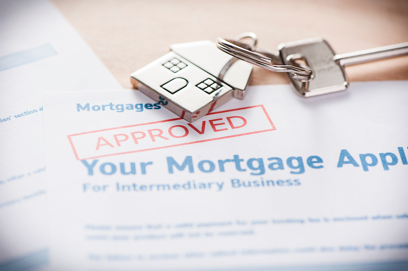 Image showing mortgage preapproval.